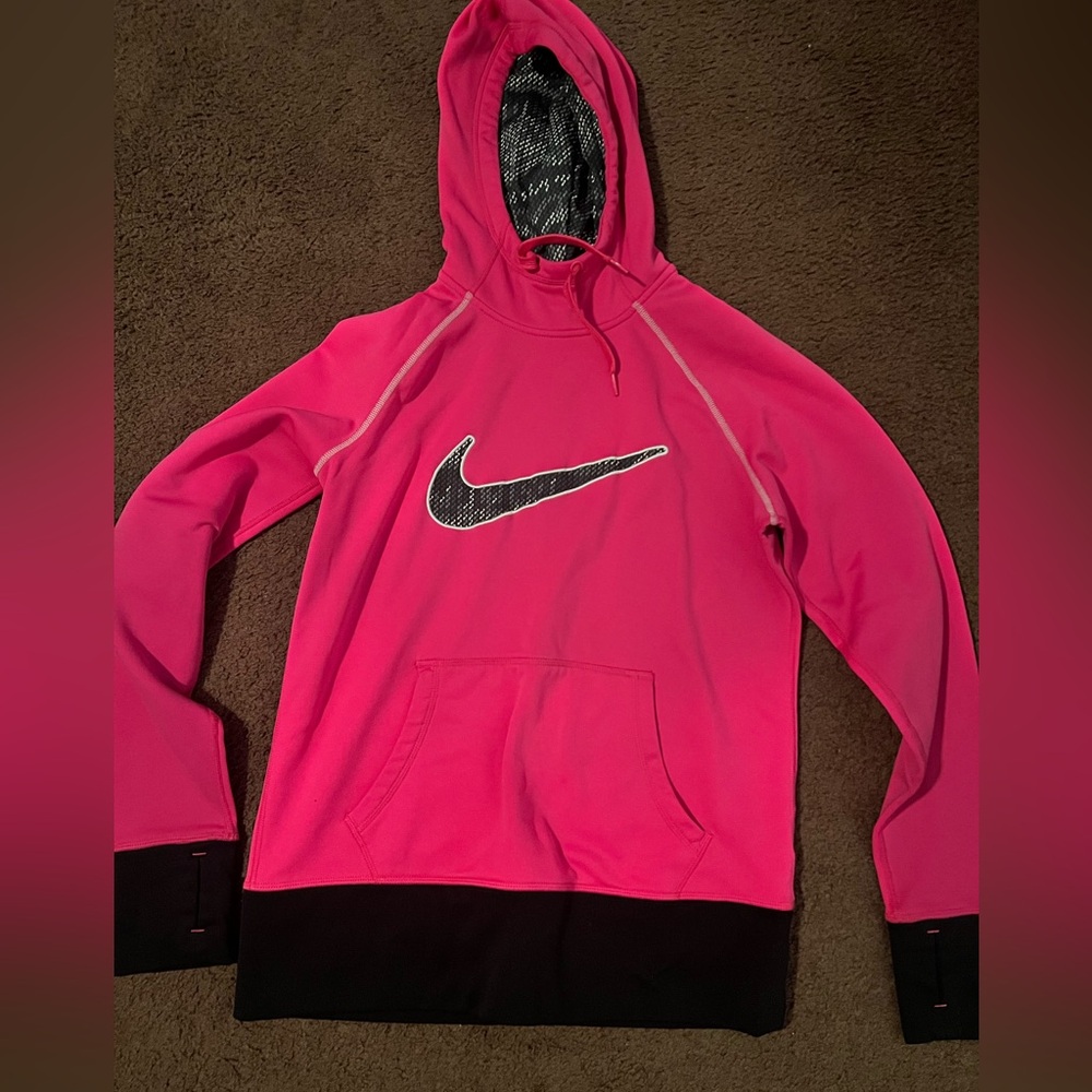 Nike Sweater Adult Medium PINK Hoodie Sweatshirt